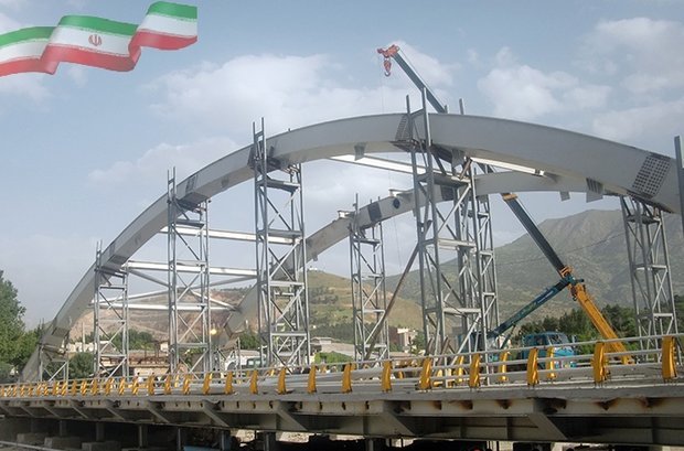 پل قوسی کرمانشاه به بهره برداری رسید