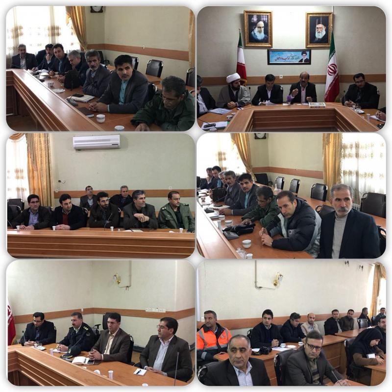  جلسه شورای اداری شهرستان صحنه برگزار شد
