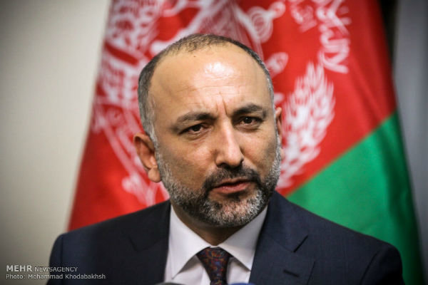 مشاور امنیت ملی افغانستان حادثه سقوط هواپیمای ایران را تسلیت گفت