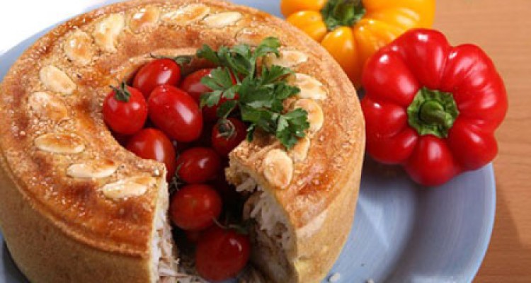 کیک برنج مخلوط