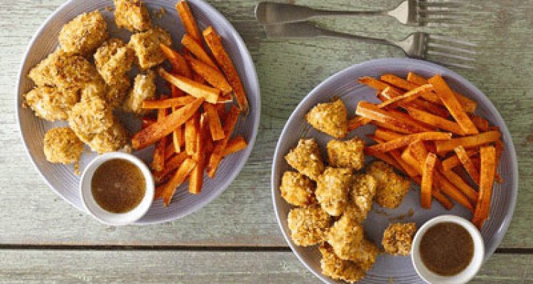  طرز تهیه مرغ پاپ کورن و سیب زمینی سوخاری 