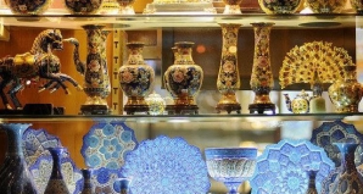  نمایشگاه صنایع‌دستی در مجموعه جهانی بیستون افتتاح شد 