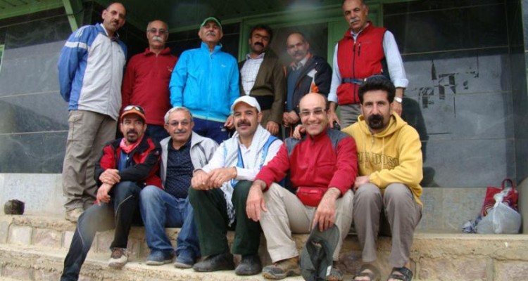 گروه کوهنوردی راخ بر بام کردستان صعود کردند + تصویر