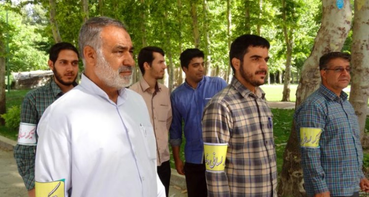 عامران امر به معروف و ناهیان از منکر سومین مانور تذکر لسانی را در شهر صحنه برگزار کردند