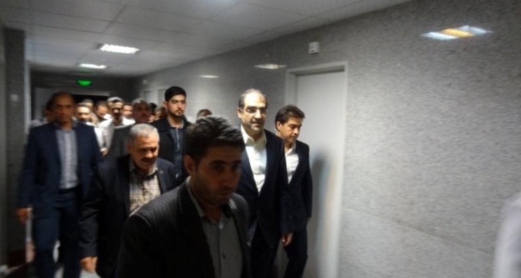  وزیر بهداشت از بیمارستان در حال ساخت معاون شهر صحنه بازدید کرد
