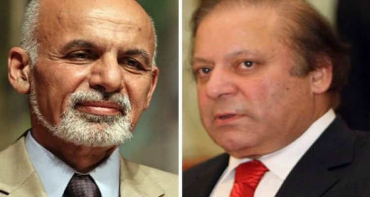 دعوت رئیس جمهور افغانستان از نواز شریف برای سفر به کابل