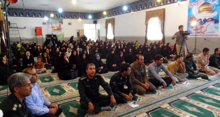مراسم بزرگداشت میلاد حضرت معصومه (س) در شهرستان صحنه برگزار شد