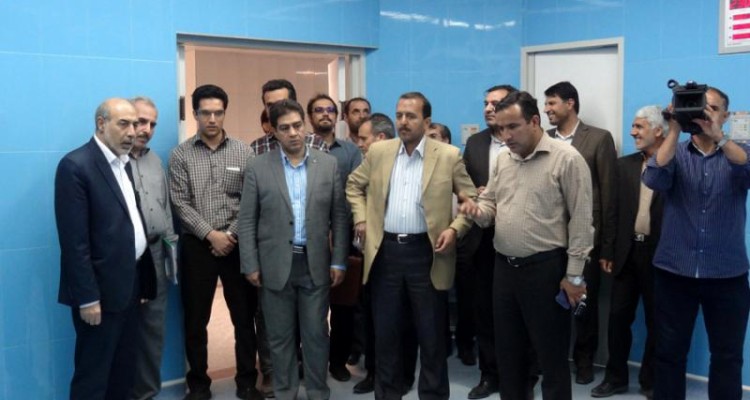  معاون امور عمرانی استانداری کرمانشاه از بیمارستان معاون صحنه بازدید کرد