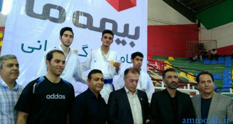 کاراته کای صحنه ای مدال طلای مسابقات قهرمانی کشور را از آن خود کرد + تصویر