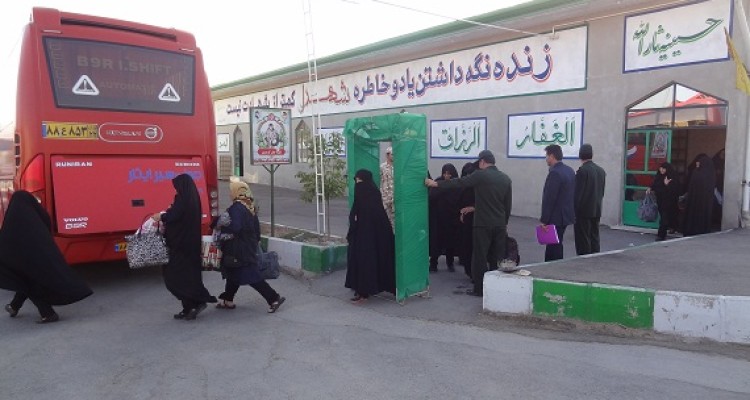 اعزام خواهران بسیجی شهرستان صحنه به مشهد مقدس در قالب طرح ((مهر درخشان رضوی))