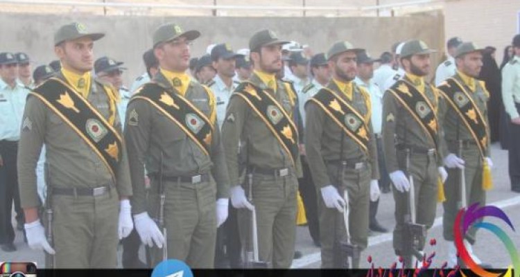 	صبحگاه مشترک نیروهای نظامی و انتظامی سرپل ذهاب به مناسبت هفته ناجا 