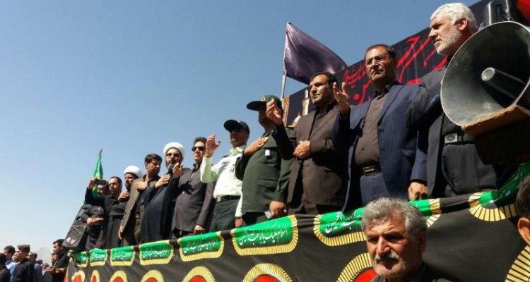 مراسم عاشورای حسينی در مکان های متبرکه بخش دینور برگزار شد