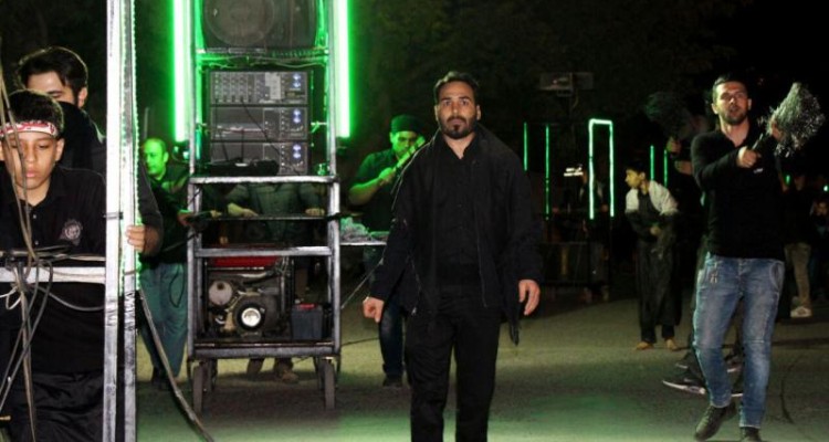 مراسم شب عاشورای حسینی در شهر کرمانشاه برگزار شد