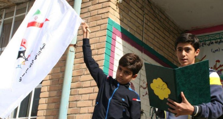 مراسم افتتاحیه المپیاد ورزشی درون مدرسه ای دبستان غیر دولتی اندیشه برگزار شد