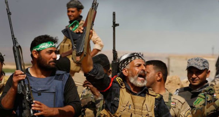 اولین عملیات «حشد الشعبی» در محور غربی «موصل» کلید خورد