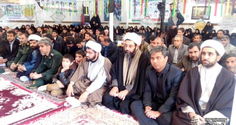یادواره آبرومحله شهدای روستای بیدسرخ شهرستان صحنه برگزار شد