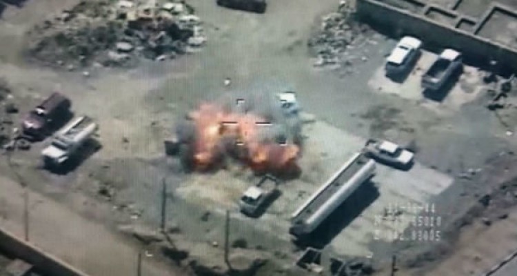 ۹۰ نظامی عراقی در دو حمله هوایی آمریکا به موصل کشته شدند