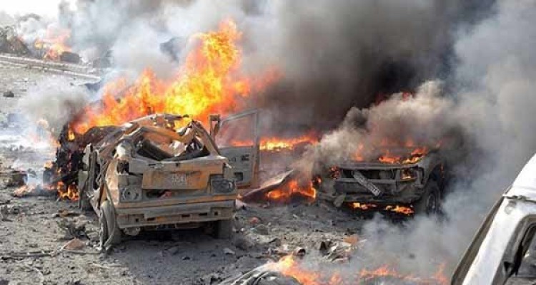 شنیده شدن صدای وقوع چند انفجار در حلب