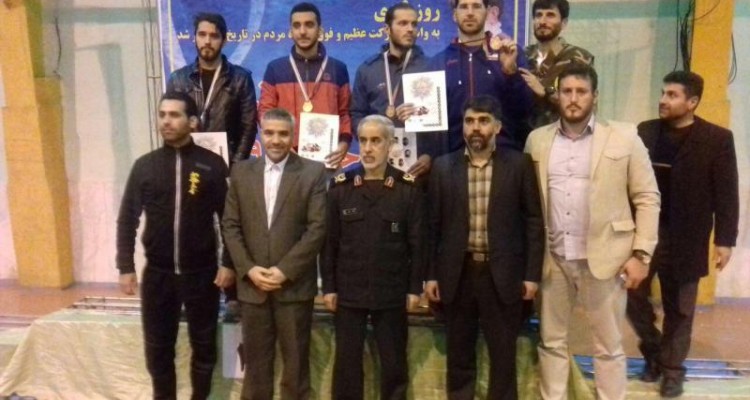 کسب مقام اول مسابقات بسیج شنای کشور توسط امیر حسام دارابی از شهرستان صحنه + عکس
