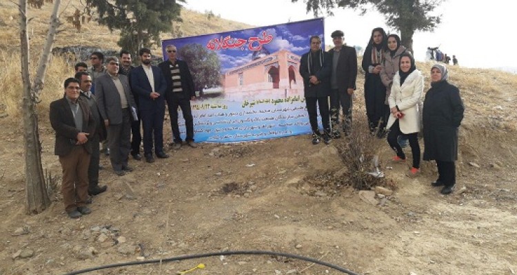  طرح جنگلانه در شهرستان صحنه اجرا شد + تصویر
