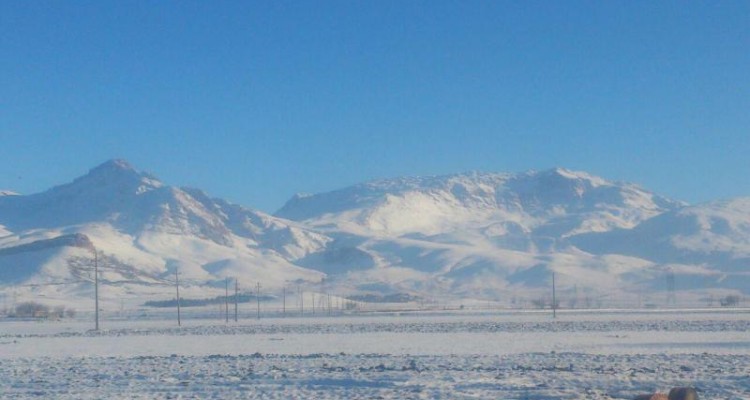 نمای از کوه شیرز عکس از عرفان کرمی