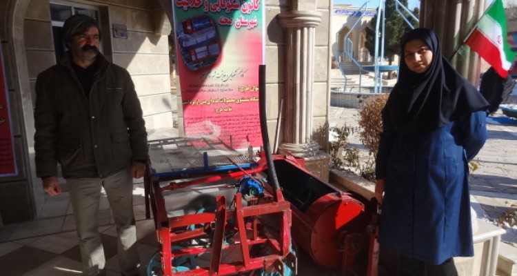 نمایشگاه کانون شکوفایی خلاقیت شهرستان صحنه برپا شد+عکس