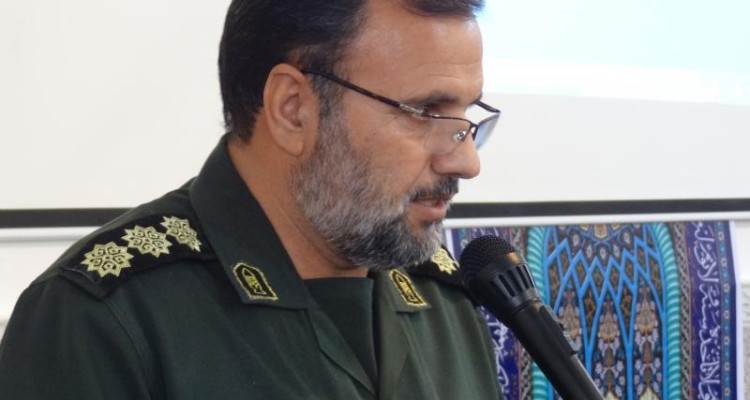 سخنان فرماندهی سپاه صحنه در یادواره شهدای این شهرستان