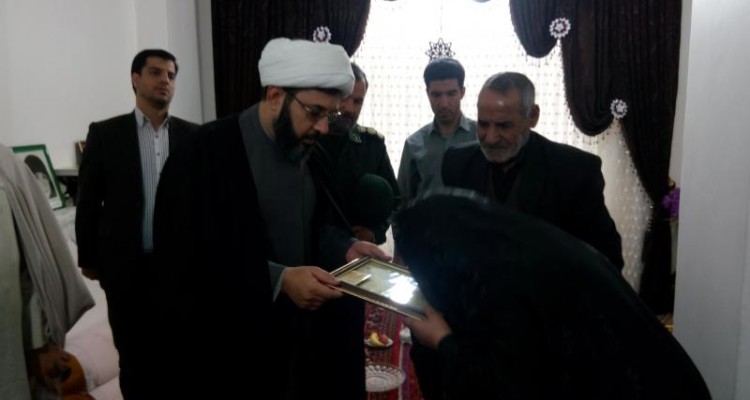 دیدار و سرکشی از خانوده شهید آزاده مرادی انجام شد