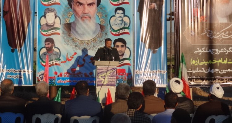 مراسم یادواره شهدای آبرو محله در روستای سردار آباد برگزار شد