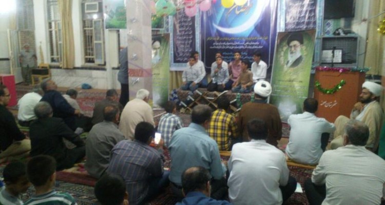 جشن ولادت امام حسن مجتبی (ع) در شهر صحنه برگزار شد