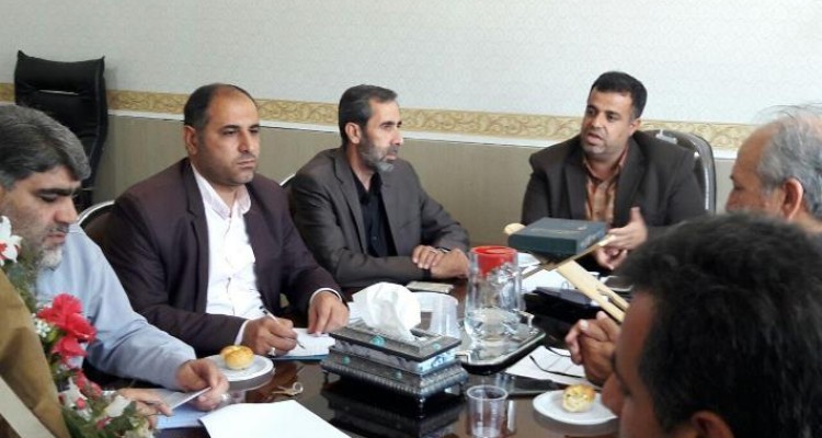 سومین جلسه ی ستاد پروژه ی مهر شهرستان صحنه تشکیل شد