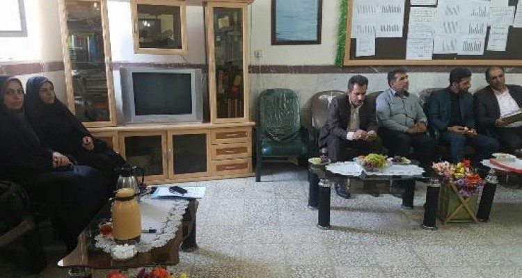بازدید بازرسان پروژه مهر از مدارس شهرستان صحنه