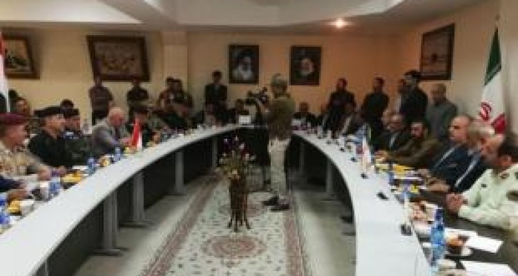  نشست مشترک هیئت اعزامی از کشور عراق با طرفین ایرانی در مرز خسروی برگزار شد + تصاویر 