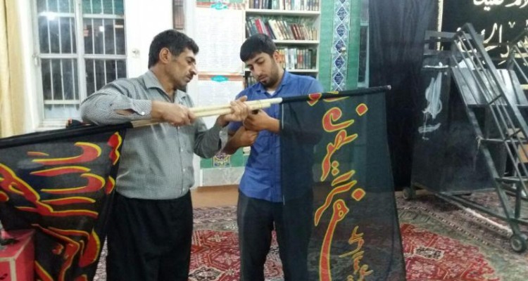 مساجد شهرستان صحنه در حال آماده سازی برای ماه محرم هستند