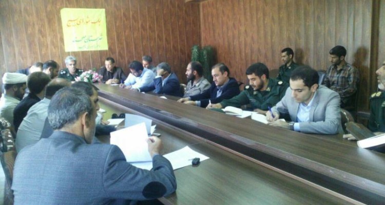 جلسه شورای بسیج شهرستان صحنه با موضوع خودکشی و راه های مقابله با آن برگزار شد + تصویر