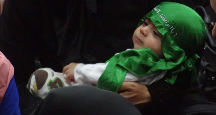 	همایش شیرخوارگان حسینی در صحنه برگزار شد + گزارش تصویری 