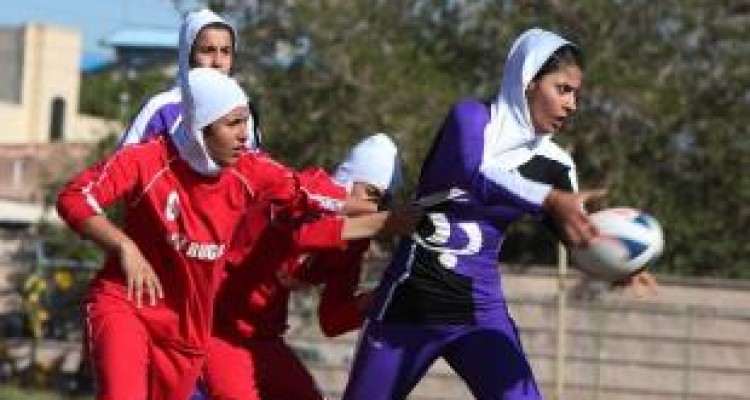 تیم راگبی بانوان کرمانشاه نایب قهرمان کشور شد
