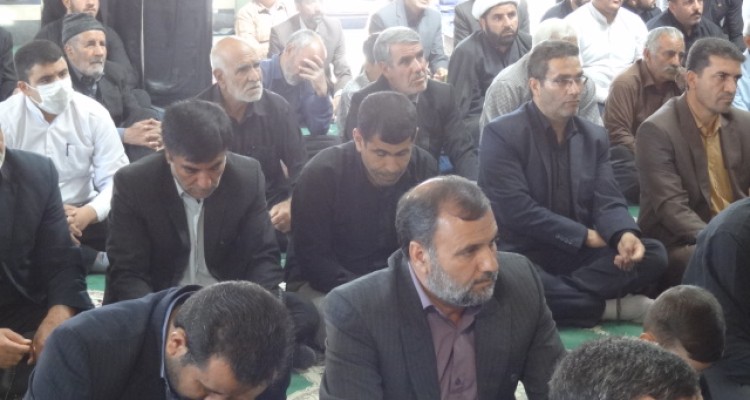 نماز عبادی سیاسی جمعه این هفته شهرستان صحنه برگزار شد