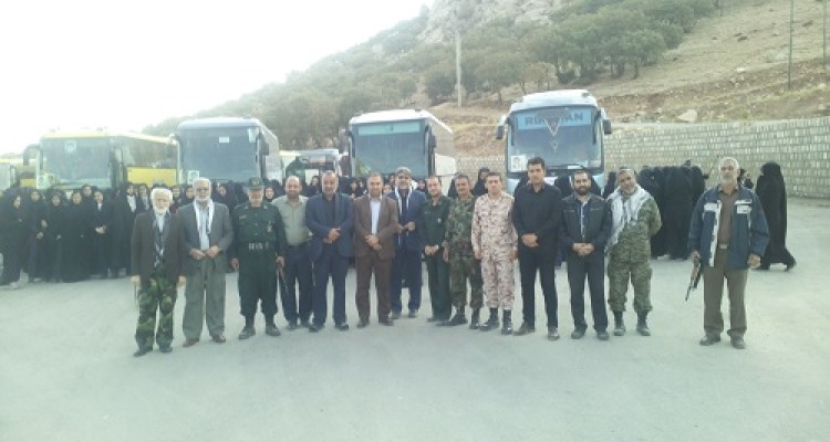 اردوی راهیان نور دانش آموزان دختر شهرستان صحنه به مناطق عملیاتی غرب به روایت تصویر