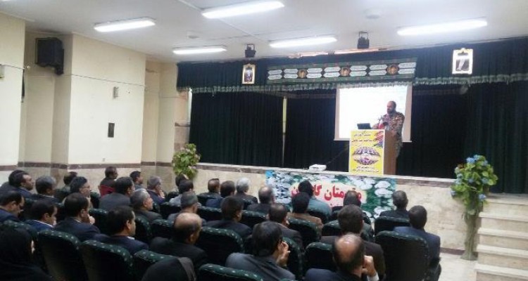 نشست آموزشی پدافند غیر عامل در شهرستان صحنه برگزار شد + تصویر