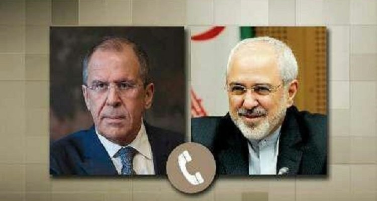 «لاوروف» و «ظریف» تلفنی با یکدیگر گفتگو کردند 