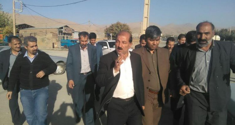 فرماندار شهرستان صحنه از روستاهای بخش مرکزی صحنه بازدید کرد