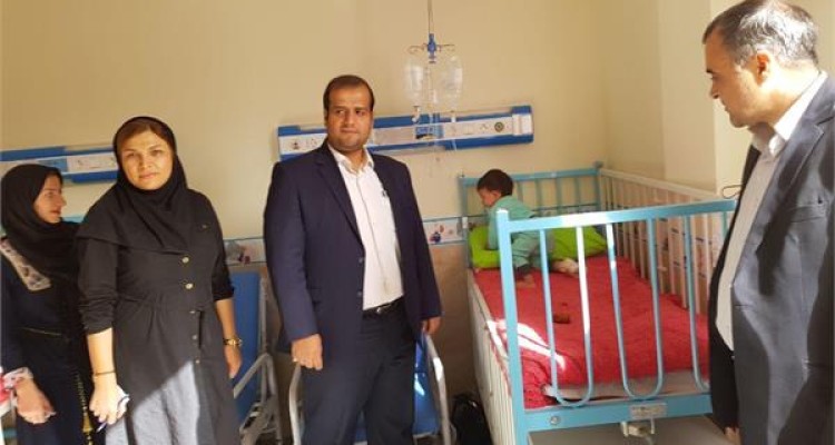  بخش اطفال بیمارستان دکتر معاون شهر صحنه افتتاح شد