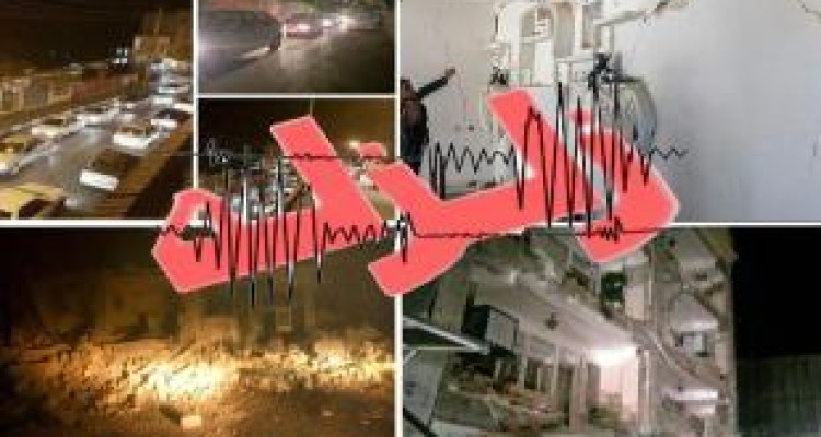 اعزام ۵ کامیون آب رسان و ۱۰ خودروی پیکاپ به مناطق زلزله زده