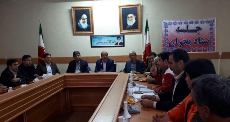 جلسه ستاد بحران شهرستان صحنه برگزار شد + تصویر