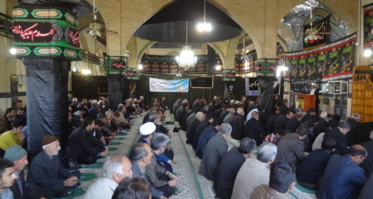 نماز عبادی سیاسی جمعه این هفته شهرستان صحنه برگزار شد