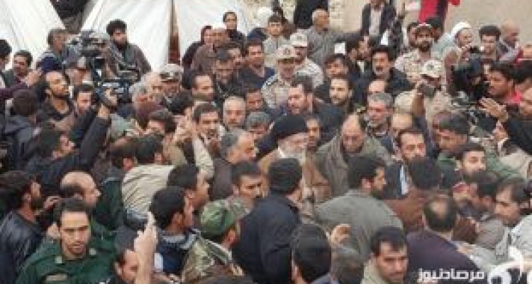 رهبر انقلاب اسلامی از روستای زلزله زده کوئیک بازدید کردند