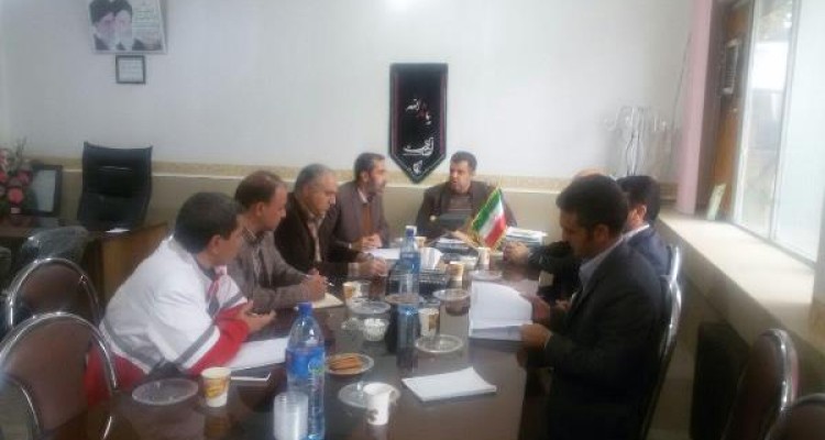 نشست هماهنگی جهت مانور زلزله در مدارس صحنه برگزار شد