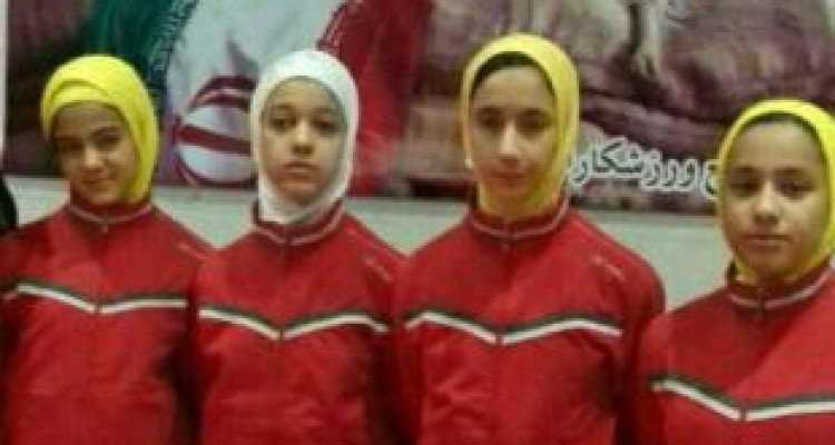 درخشش دختران ووشوکار کرمانشاه در مسابقات بسیج کشور 