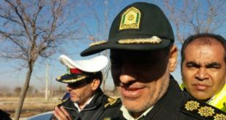 حضور پلیس راه استان کرمانشاه در نقاط حادثه خیز طی طرح زمستانی 